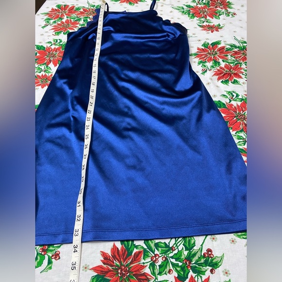 I.N San Francisco navy Blue mini dress size 3 - Picture 3 of 6